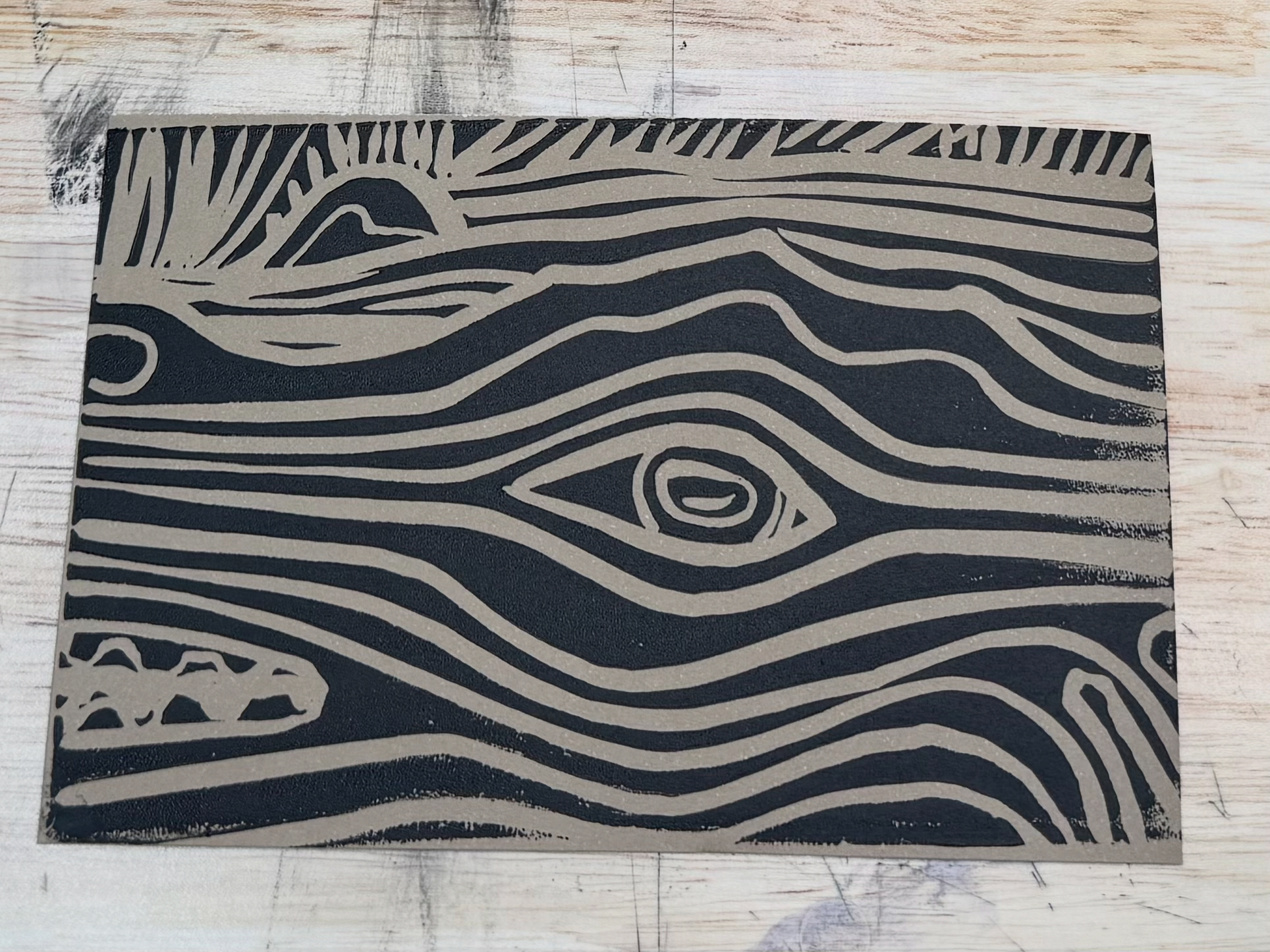 Abstract Alligator