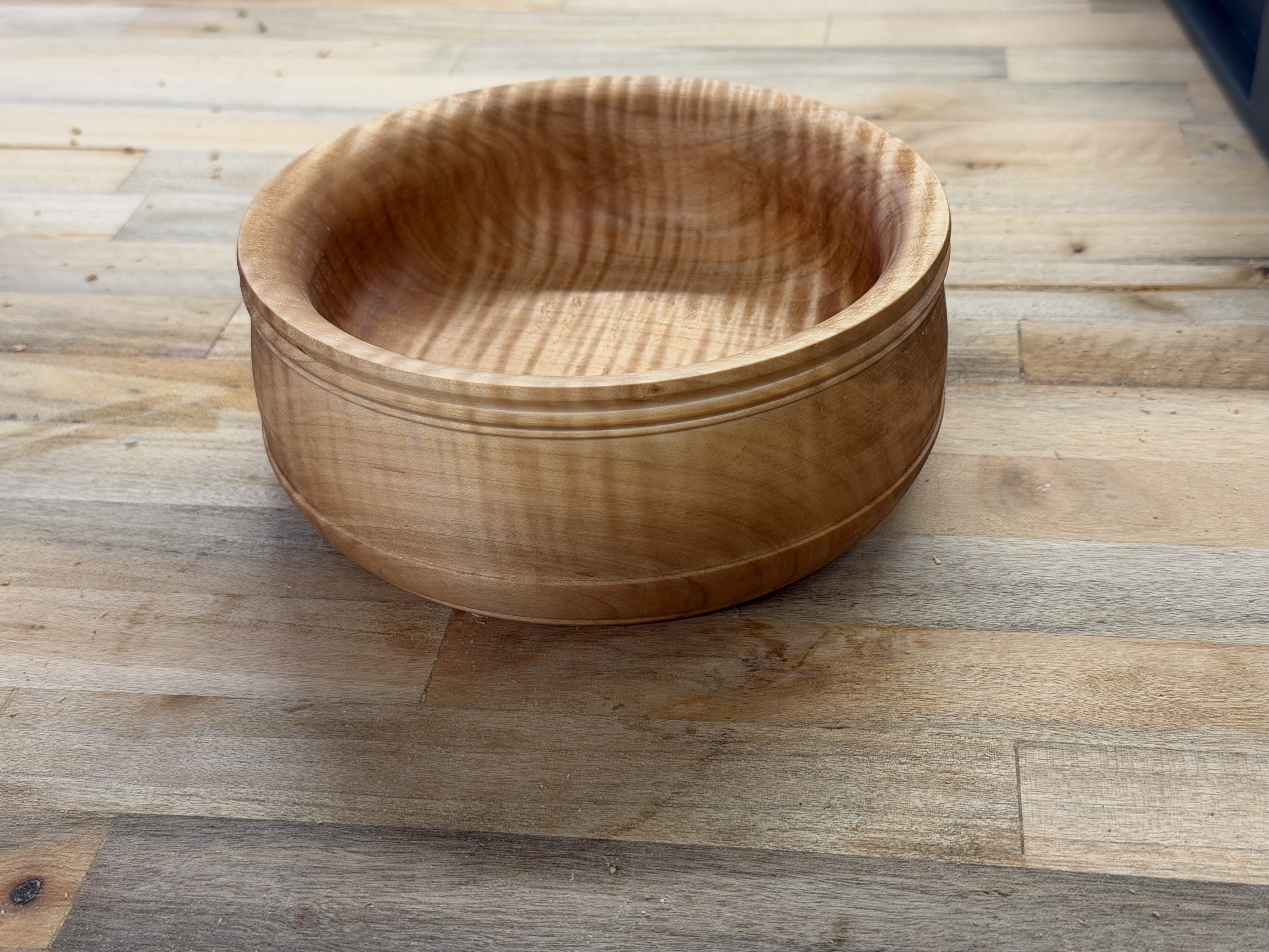 Curly Maple Bowl